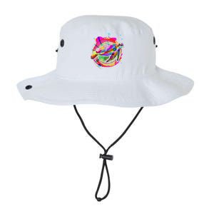 Colorful Painted Abstract Sea Turtle Legacy Cool Fit Booney Bucket Hat