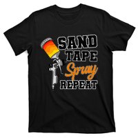 Car Painter Automative Detailing Sand Tape Spray Vehicle T-Shirt