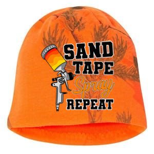 Car Painter Automative Detailing Sand Tape Spray Vehicle Kati - Camo Knit Beanie