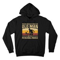 Cool Pickleball Art For Paddle Pickleball Player Hoodie