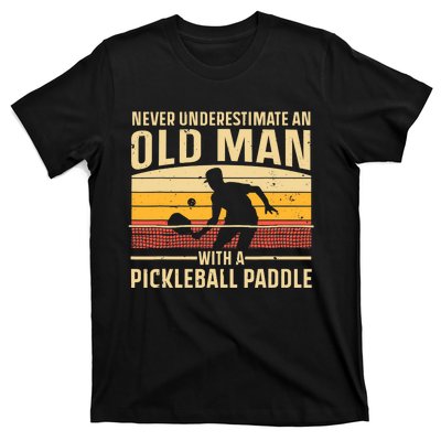 Cool Pickleball Art For Paddle Pickleball Player T-Shirt