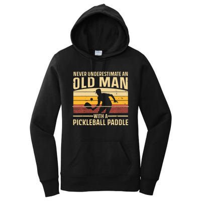 Cool Pickleball Art For Paddle Pickleball Player Women's Pullover Hoodie