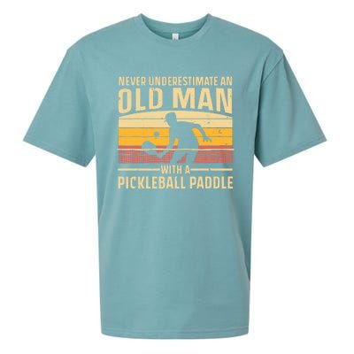 Cool Pickleball Art For Paddle Pickleball Player Sueded Cloud Jersey T-Shirt