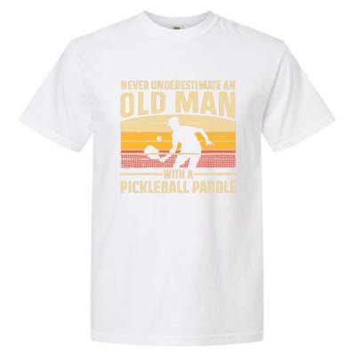 Cool Pickleball Art For Paddle Pickleball Player Garment-Dyed Heavyweight T-Shirt