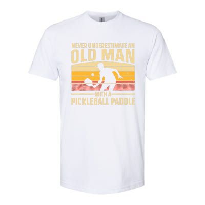 Cool Pickleball Art For Paddle Pickleball Player Softstyle CVC T-Shirt