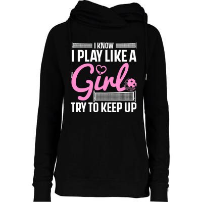 Cool Pickleball Art For Wo Girls Player Pickleball Lover Womens Funnel Neck Pullover Hood