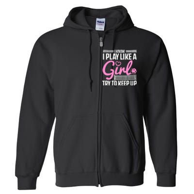 Cool Pickleball Art For Wo Girls Player Pickleball Lover Full Zip Hoodie