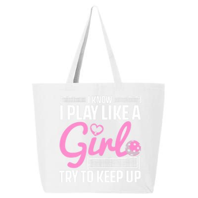 Cool Pickleball Art For Wo Girls Player Pickleball Lover 25L Jumbo Tote