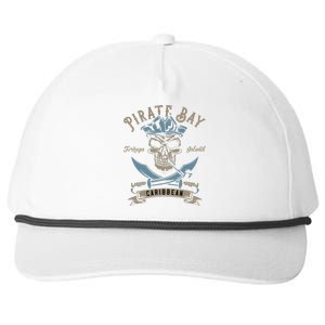 Caribbean Pirate And Saber Pirate Costume Snapback Five-Panel Rope Hat