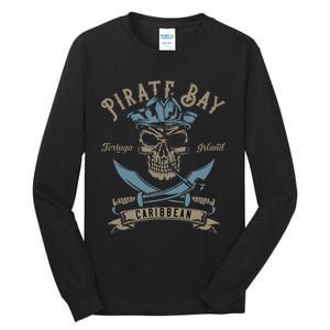 Caribbean Pirate And Saber Pirate Costume Tall Long Sleeve T-Shirt