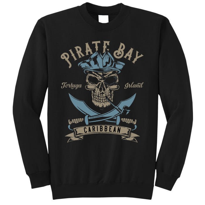 Caribbean Pirate And Saber Pirate Costume Tall Sweatshirt