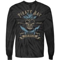 Caribbean Pirate And Saber Pirate Costume Tie-Dye Long Sleeve Shirt