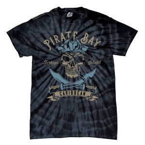 Caribbean Pirate And Saber Pirate Costume Tie-Dye T-Shirt