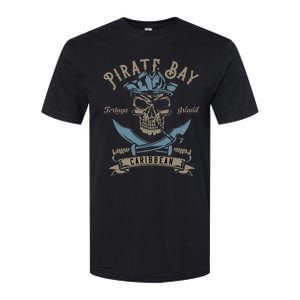 Caribbean Pirate And Saber Pirate Costume Softstyle CVC T-Shirt