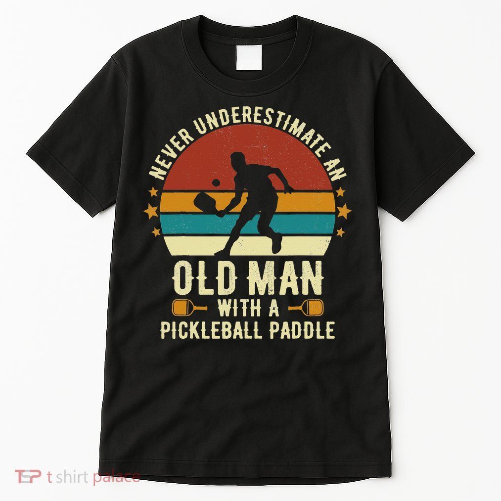 Cool Pickleball Art For Paddle Pickleball Player Tall T-Shirt