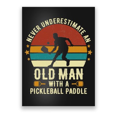 Cool Pickleball Art For Paddle Pickleball Player Poster