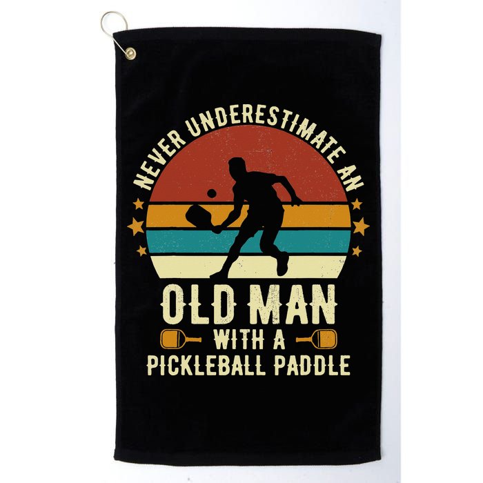 Cool Pickleball Art For Paddle Pickleball Player Golf Towel