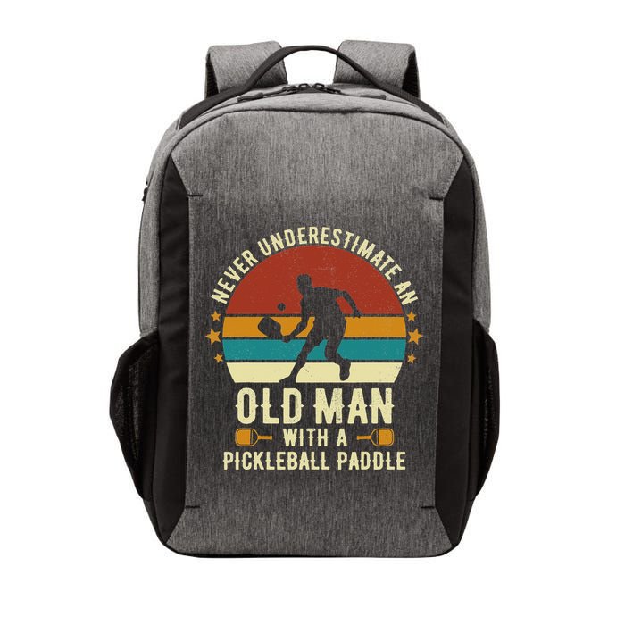 Cool Pickleball Art For Paddle Pickleball Player Vector Backpack