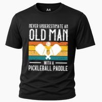 Cool Pickleball Art For Paddle Pickleball Player Cooling Performance Crew T-Shirt