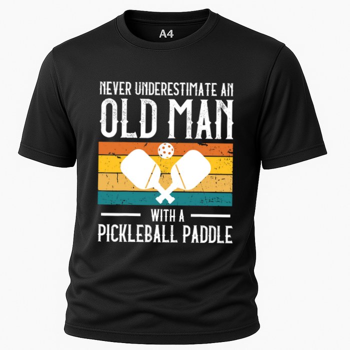 Cool Pickleball Art For Paddle Pickleball Player Cooling Performance Crew T-Shirt