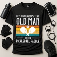 Cool Pickleball Art For Paddle Pickleball Player Cooling Performance Crew T-Shirt