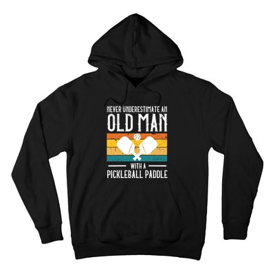 Cool Pickleball Art For Paddle Pickleball Player Hoodie