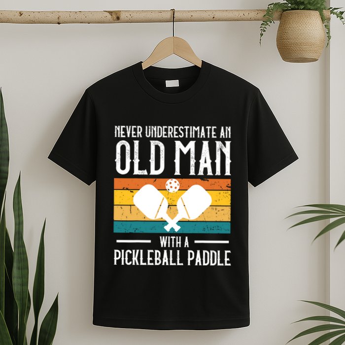 Cool Pickleball Art For Paddle Pickleball Player T-Shirt