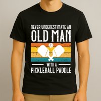 Cool Pickleball Art For Paddle Pickleball Player T-Shirt