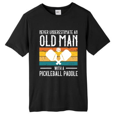 Cool Pickleball Art For Paddle Pickleball Player Tall Fusion ChromaSoft Performance T-Shirt