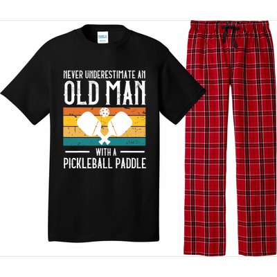 Cool Pickleball Art For Paddle Pickleball Player Pajama Set