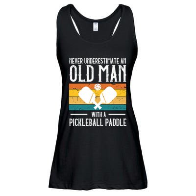 Cool Pickleball Art For Paddle Pickleball Player Ladies Essential Flowy Tank