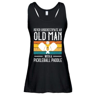 Cool Pickleball Art For Paddle Pickleball Player Ladies Essential Flowy Tank