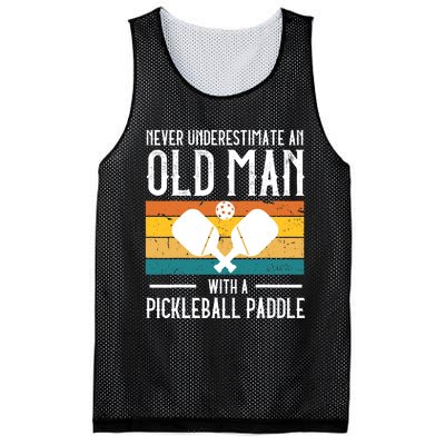 Cool Pickleball Art For Paddle Pickleball Player Mesh Reversible Basketball Jersey Tank