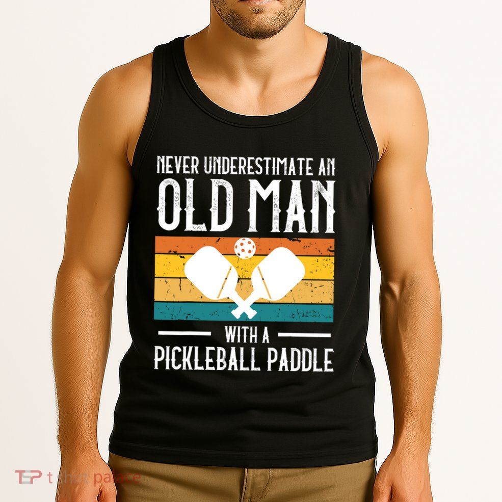 Cool Pickleball Art For Paddle Pickleball Player Tank Top