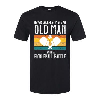 Cool Pickleball Art For Paddle Pickleball Player Softstyle CVC T-Shirt