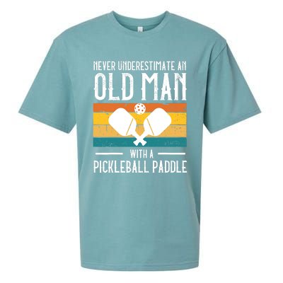 Cool Pickleball Art For Paddle Pickleball Player Sueded Cloud Jersey T-Shirt