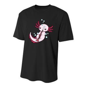 Clarinet Player Axolotl Lover Big Band Music Clarinet Youth Performance Sprint T-Shirt