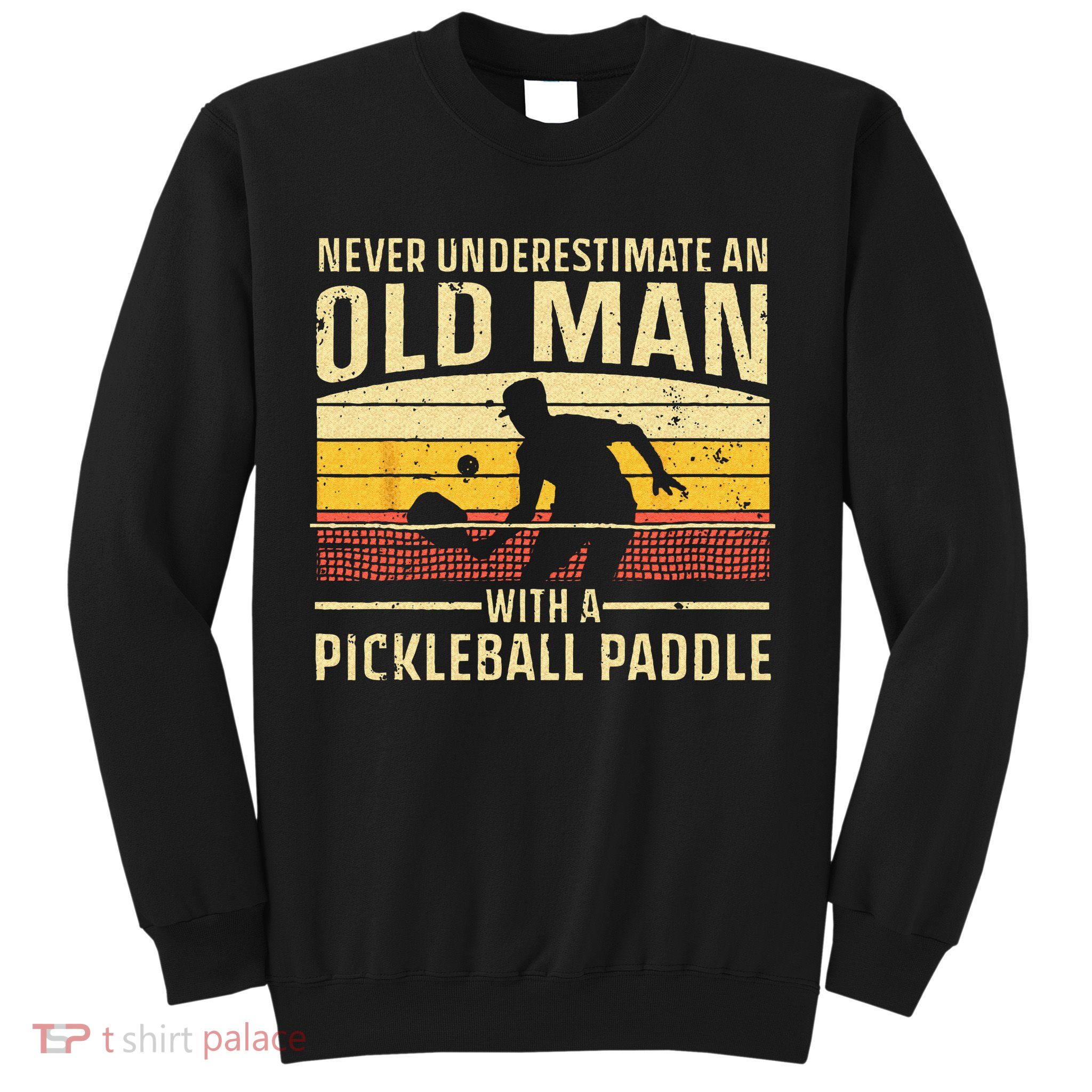 Cool Pickleball Art For Wo Paddle Pickleball Player Sweatshirt