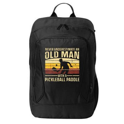 Cool Pickleball Art For Wo Paddle Pickleball Player City Backpack