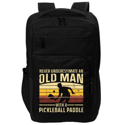 Cool Pickleball Art For Wo Paddle Pickleball Player Impact Tech Backpack