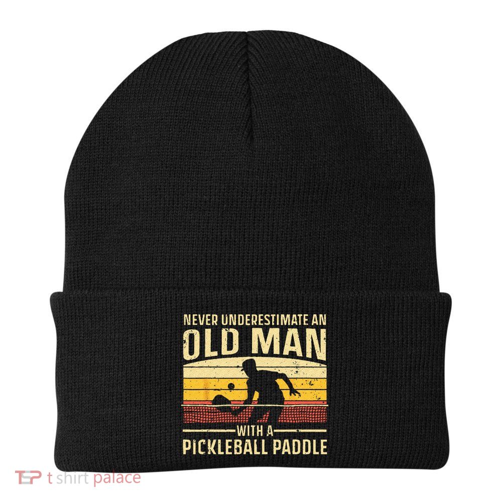 Cool Pickleball Art For Wo Paddle Pickleball Player Beanie