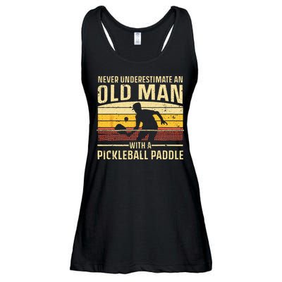 Cool Pickleball Art For Wo Paddle Pickleball Player Ladies Essential Flowy Tank