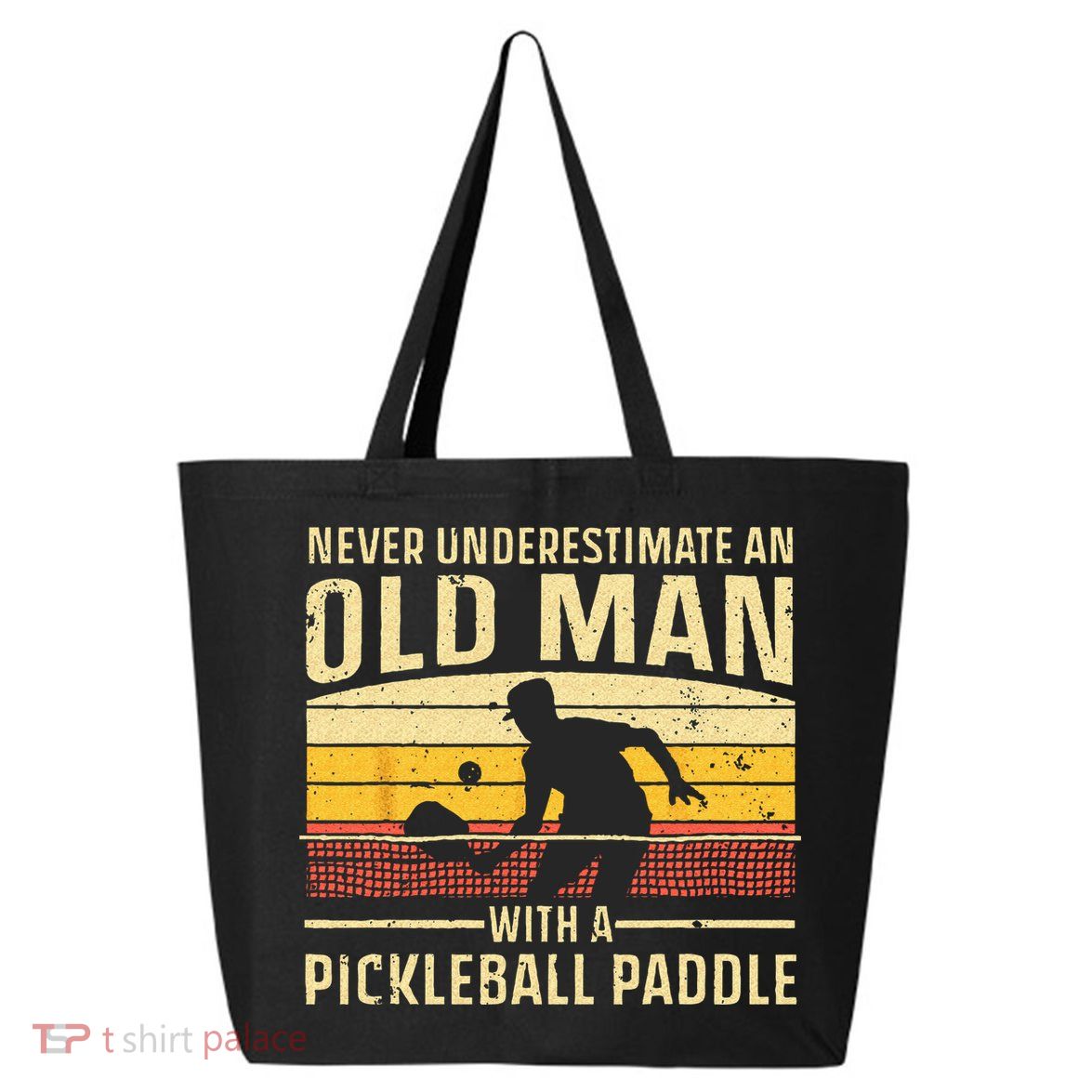 Cool Pickleball Art For Wo Paddle Pickleball Player 25L Jumbo Tote