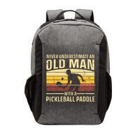 Cool Pickleball Art For Wo Paddle Pickleball Player Vector Backpack