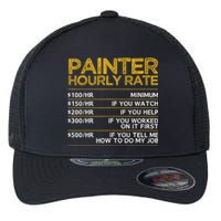 Cool Painter Art For Painting Job House Painter Flexfit Unipanel Trucker Cap