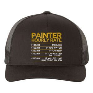 Cool Painter Art For Painting Job House Painter Yupoong Adult 5-Panel Trucker Hat