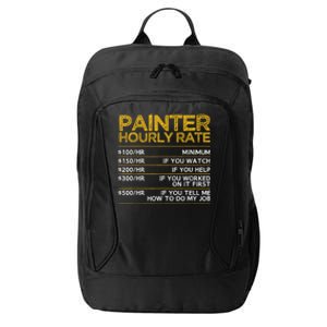 Cool Painter Art For Painting Job House Painter City Backpack