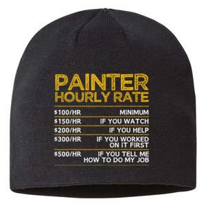 Cool Painter Art For Painting Job House Painter Sustainable Beanie