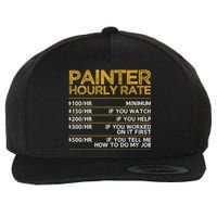 Cool Painter Art For Painting Job House Painter Wool Snapback Cap