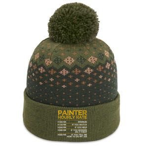 Cool Painter Art For Painting Job House Painter The Baniff Cuffed Pom Beanie